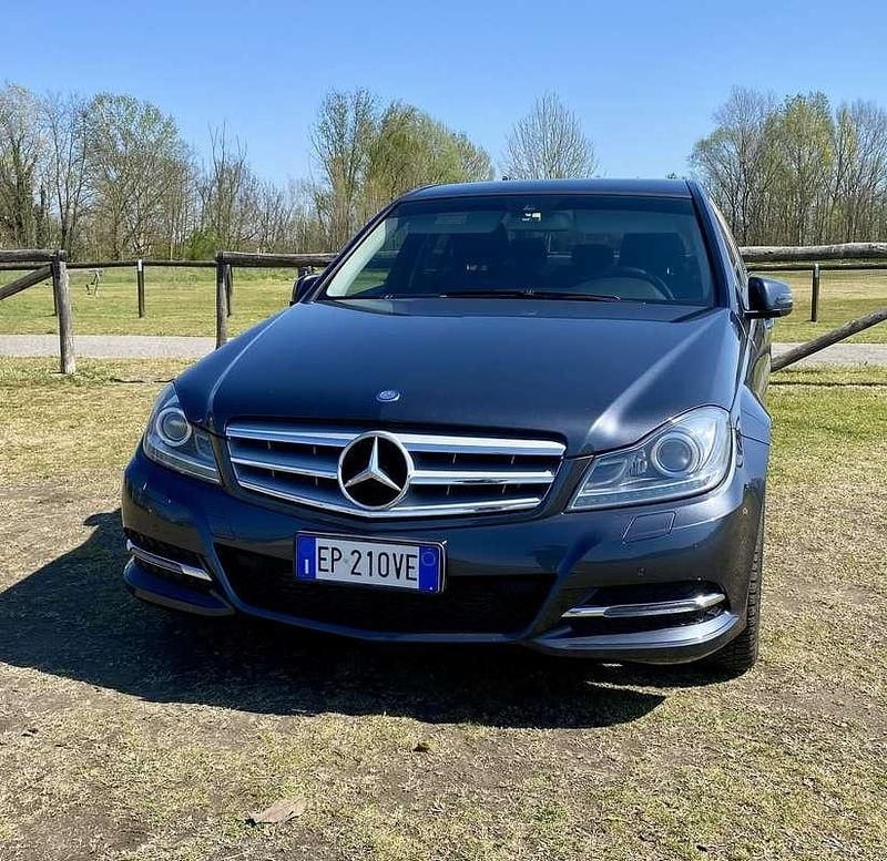 Usata Mercedes C220 Executive 170 CV (125 kW) 2013 Grigio Berlina