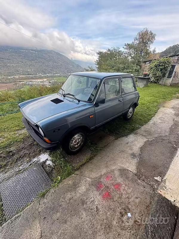 Usata Autobianchi A112 1982 Blu Utilitaria