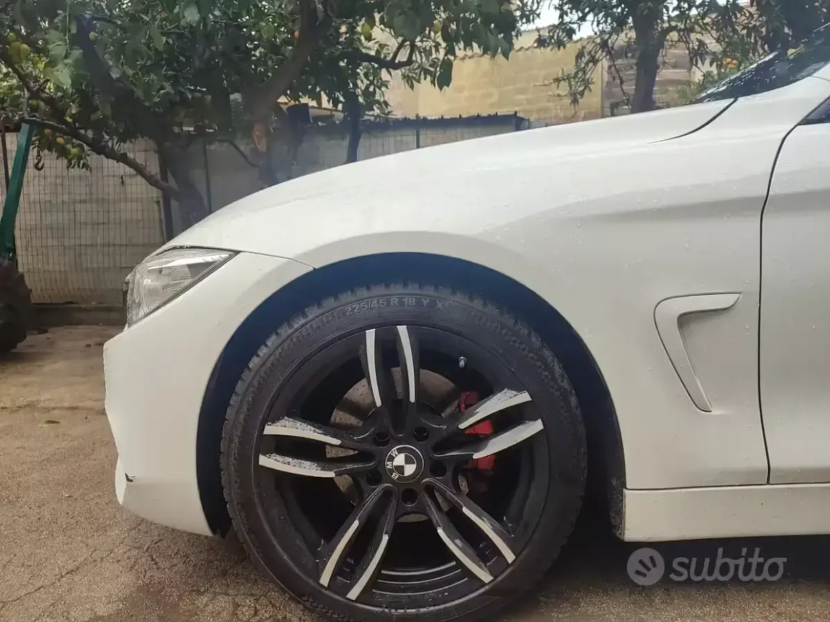 Brugt BMW 420 M Sport 190 HK (139 kW) 2015 Hvid Sedan