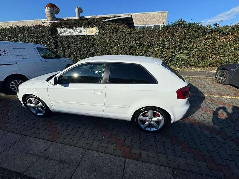 Usata Audi A3 Ambition 105 CV (77 kW) 2008 Bianco Berlina