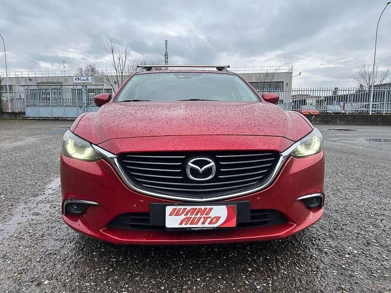 Usata Mazda 6 Evolve 150 CV (110 kW) 2017 Rosso Station wagon