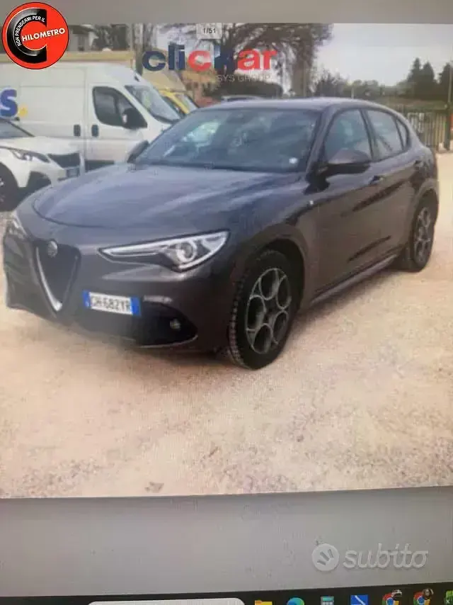 Usata Alfa Romeo Stelvio Ti 209 CV (153 kW) 2022 Grigio SUV