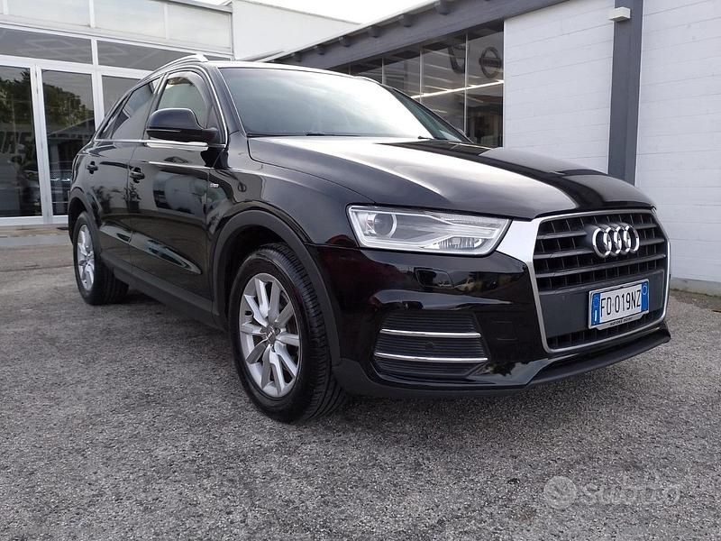 Usata Audi Q3 Sport 150 CV (110 kW) 2016 Nero SUV