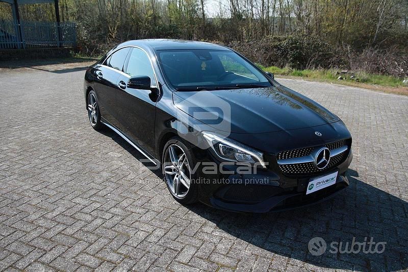 Usata Mercedes CLA200 Premium 136 CV (100 kW) 2018 Nero Berlina