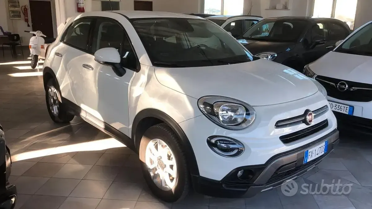 Usata Fiat 500X S 95 CV (69 kW) 2019 Bianco SUV