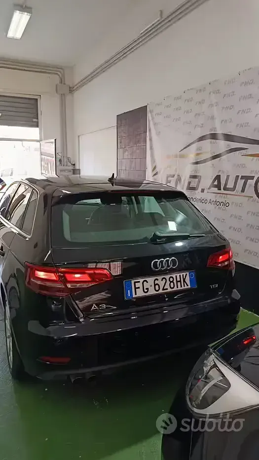 Usata Audi A3 Sport 150 CV (110 kW) 2016 Nero Berlina