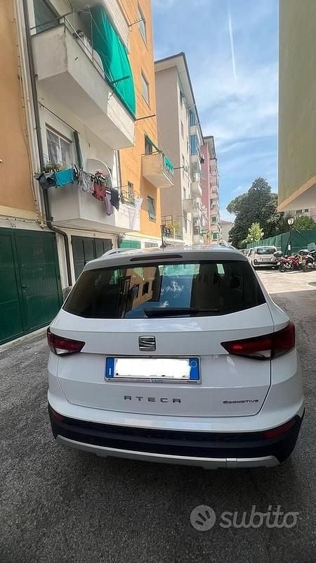 Usata Seat Ateca 115 CV (84 kW) 2017 Bianco SUV