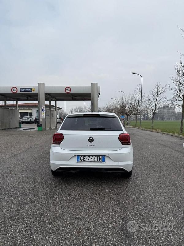 Usata VW Polo Highline 95 CV (69 kW) 2021 Bianco Berlina