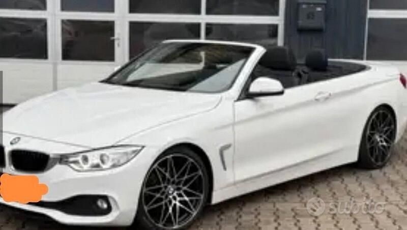 Usata BMW 420 Sport Line 2016 Bianco Cabrio