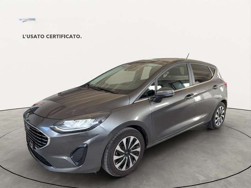 Usata Ford Fiesta Titanium 125 CV (91 kW) 2023 Magnetic grey Utilitaria