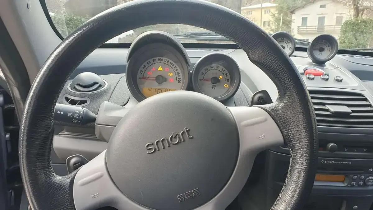 Usata Smart Roadster Passion 82 CV (60 kW) 2004 Grigio Cabrio