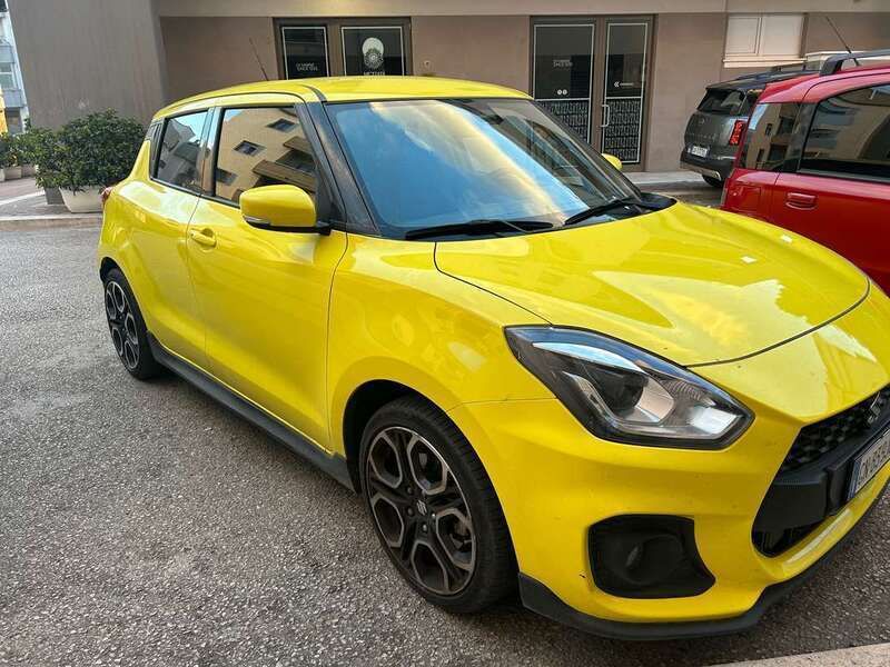 Giallo Usata 2023 Suzuki Swift Sport Due volumi | 18.500 € (Ottimo prezzo) - Immagine 1/4