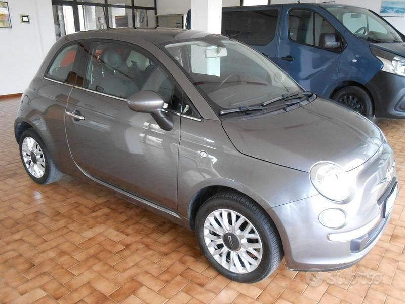 Usata Fiat 500 Lounge 69 CV (50 kW) 2015 Grigio Utilitaria