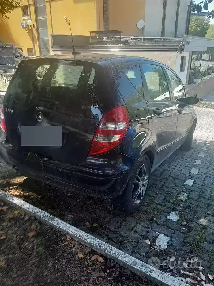 Usata Mercedes A160 95 CV (69 kW) 2007 Nero Berlina
