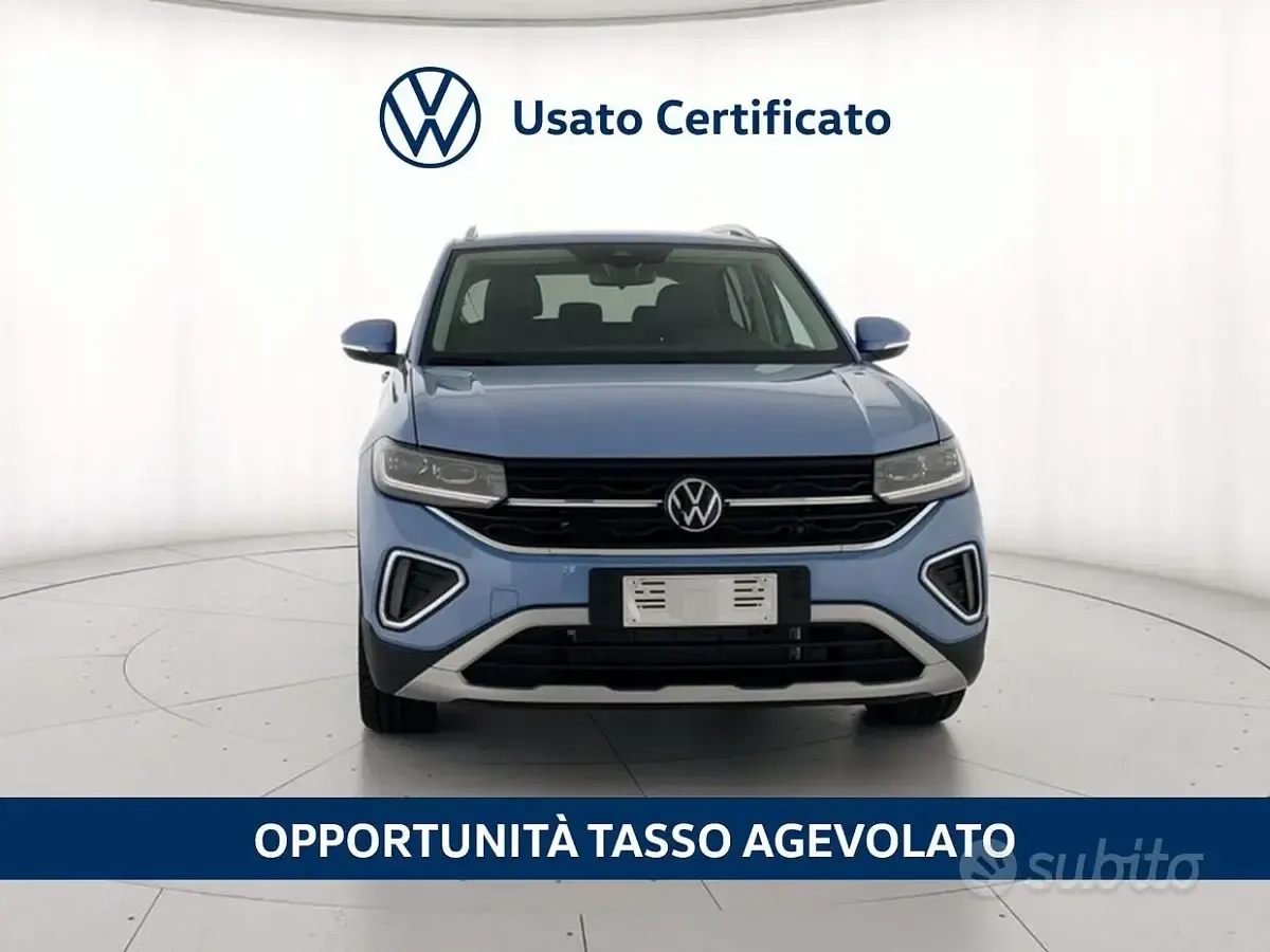 Usata VW T-Cross Style 115 CV (84 kW) 2024 Blu SUV