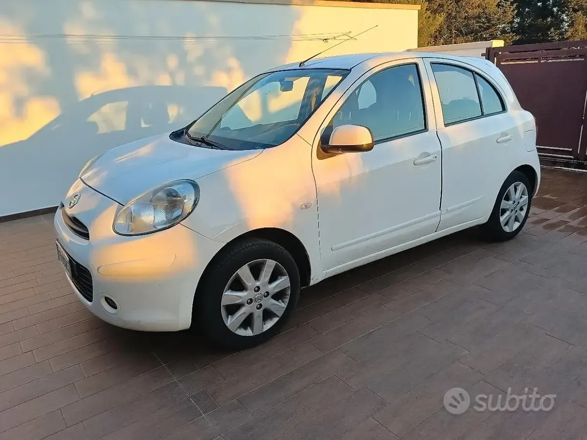 Usata Nissan Micra 80 CV (58 kW) 2010 Bianco Utilitaria