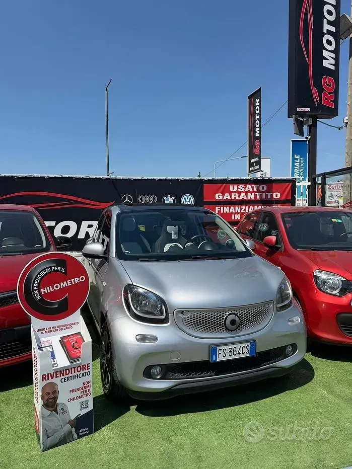 Usata Smart ForFour Prime 71 CV (52 kW) 2018 Grigio Utilitaria