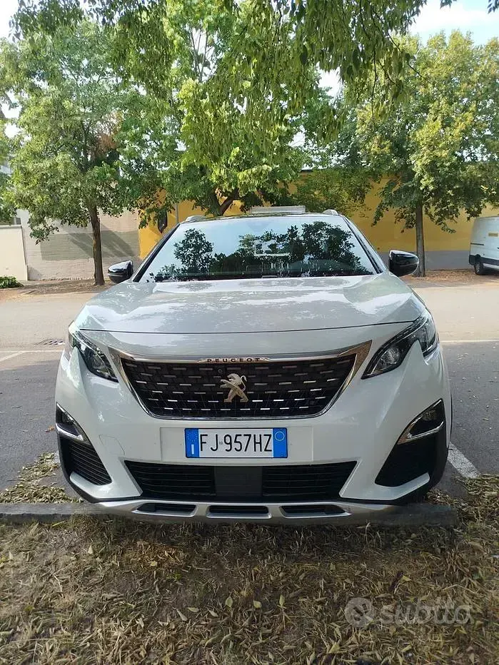 Usata Peugeot 3008 GT-line 150 CV (110 kW) 2017 Bianco SUV