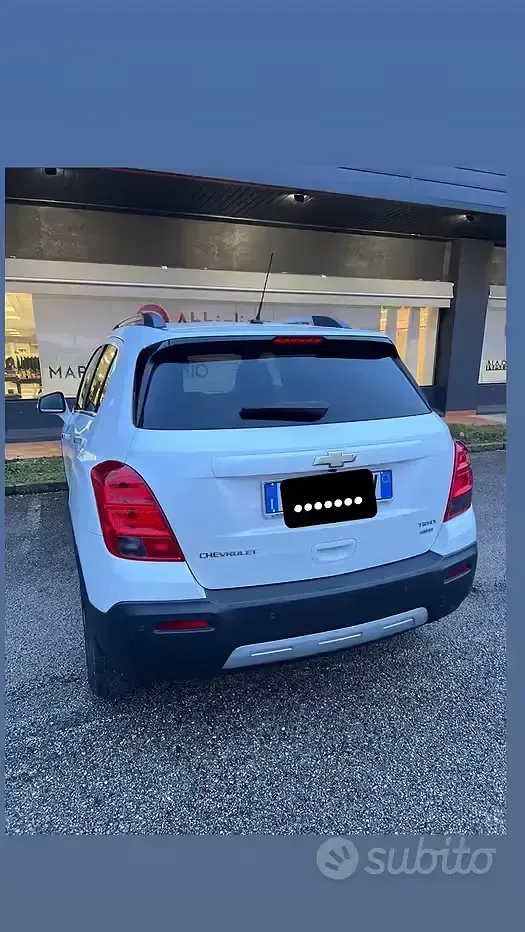 Usata Chevrolet Trax 131 CV (96 kW) 2013 Bianco SUV