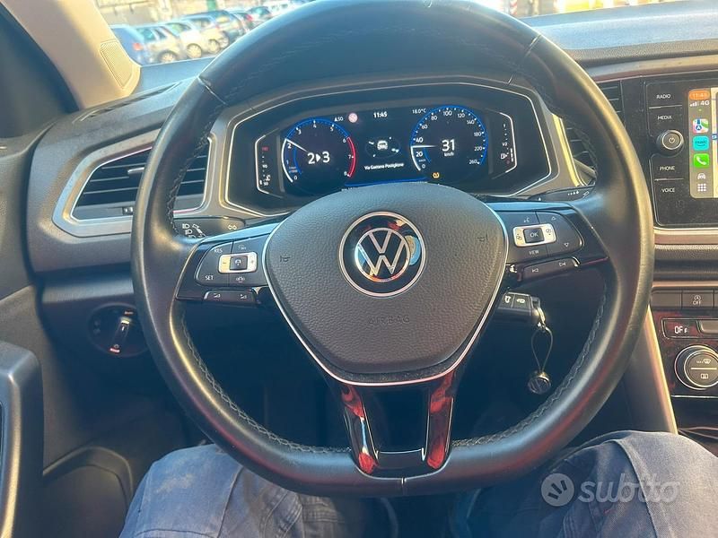 Usata VW T-Roc 150 CV (110 kW) 2021 Grigio SUV