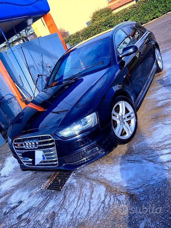 Usata Audi A4 S-Line 140 CV (102 kW) 2012 Nero Station wagon