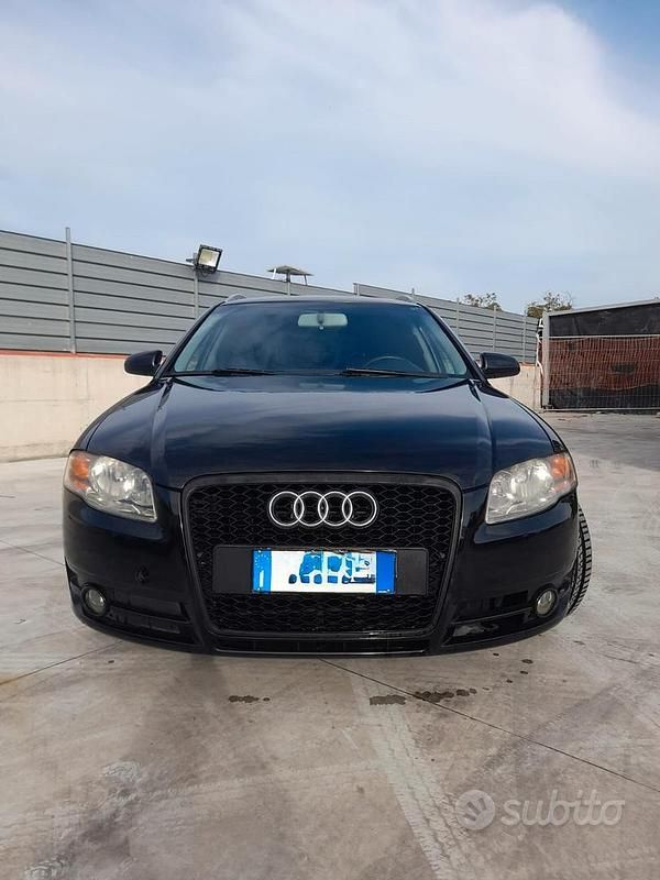 Usata Audi A4 140 CV (102 kW) 2007 Nero Berlina