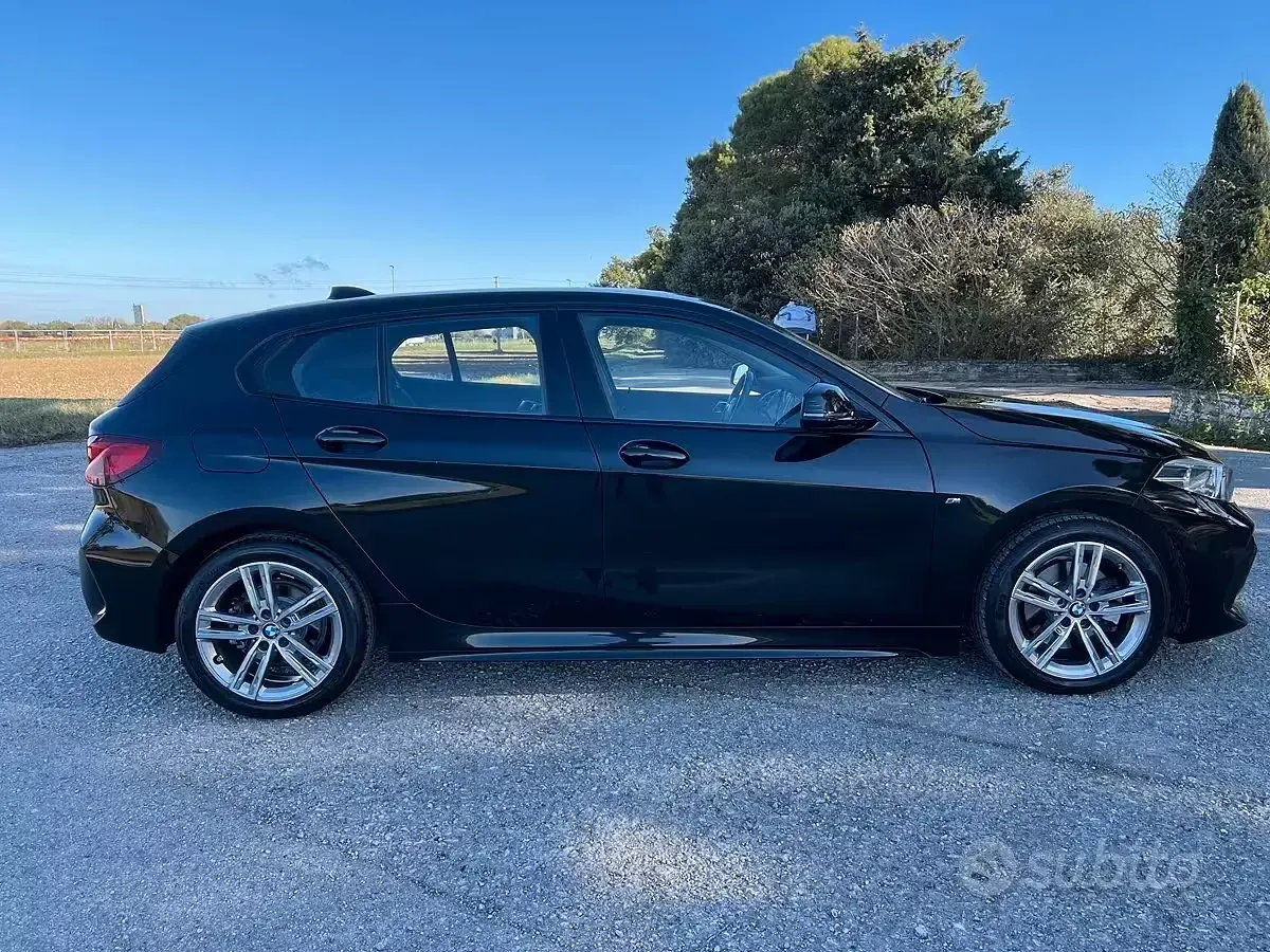 Usata BMW 116 M Sport 109 CV (80 kW) 2022 Nero Utilitaria