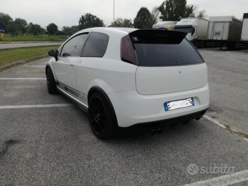 Usata Abarth Punto 2008 Bianco Utilitaria