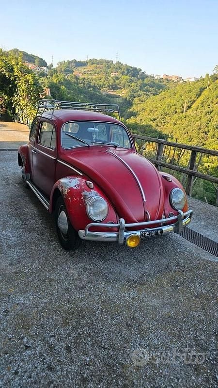 Usata VW Beetle 1960 Rosso Utilitaria