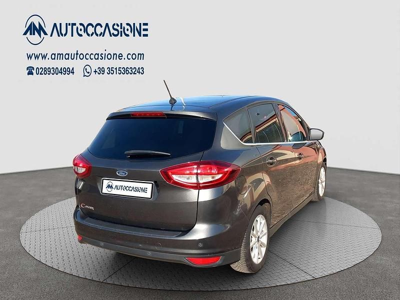 Usata Ford C-MAX Titanium S 120 CV (88 kW) 2018 Grigio Monovolume