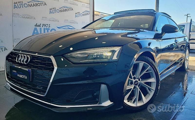 Usata Audi A5 Sportback Business 163 CV (119 kW) 2021 Nero(met.) Utilitaria