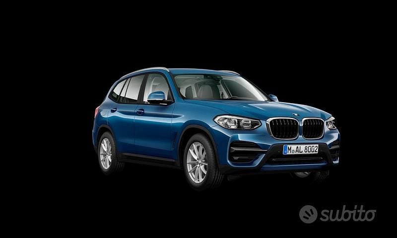 Usata BMW X3 Advantage 190 CV (139 kW) 2020 Blu SUV