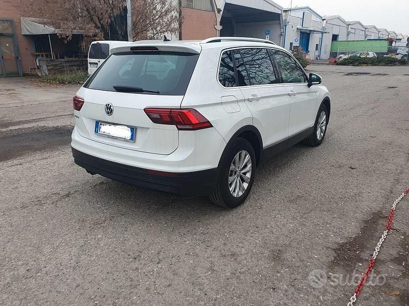 Usata VW Tiguan 150 CV (110 kW) 2019 Bianco SUV