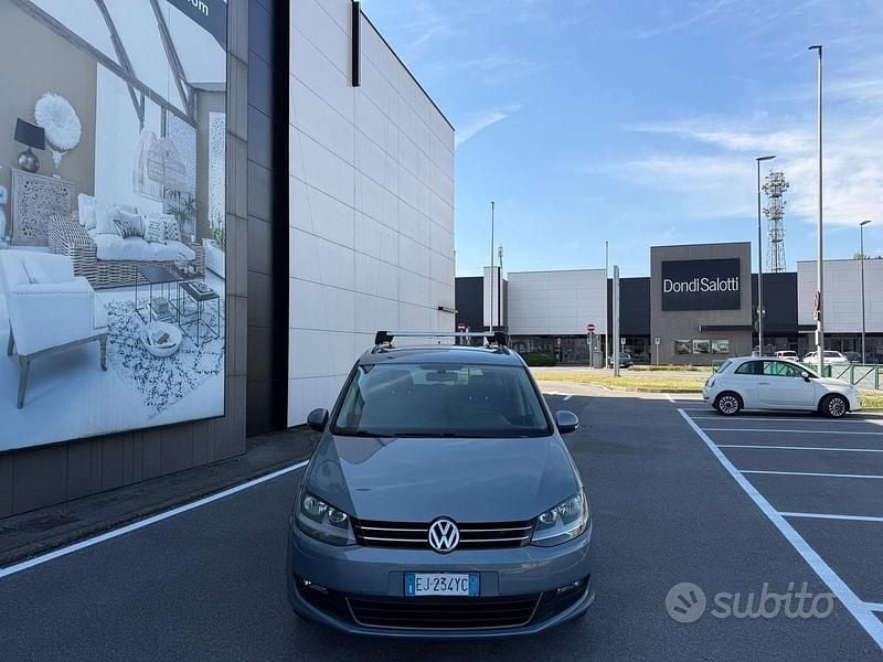 Usata VW Sharan Comfortline 150 CV (110 kW) 2011 Blu Monovolume