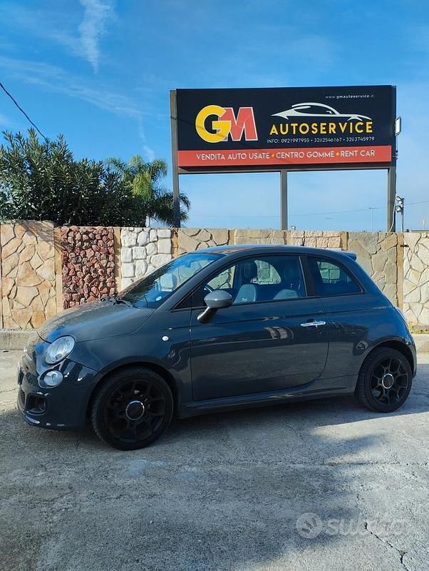 Usata Fiat 500S 95 CV (69 kW) 2015 Grigio Utilitaria