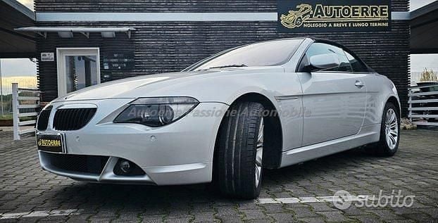 Usata BMW 630 Cabriolet M Sport 258 CV (189 kW) 2005 Grigio Cabrio