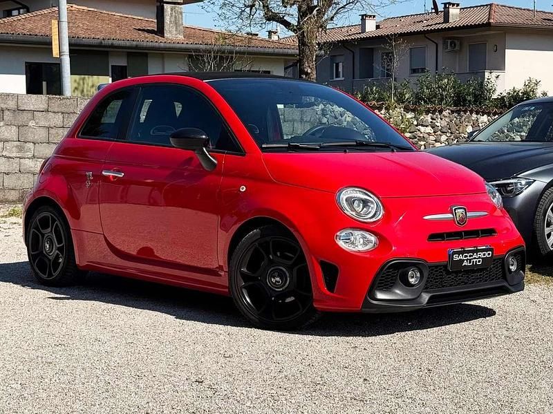 Usata Abarth 595C Pista 160 CV (117 kW) 2019 Rosso Cabrio