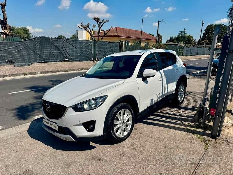 Usata Mazda CX-5 150 CV (110 kW) 2013 Bianco SUV