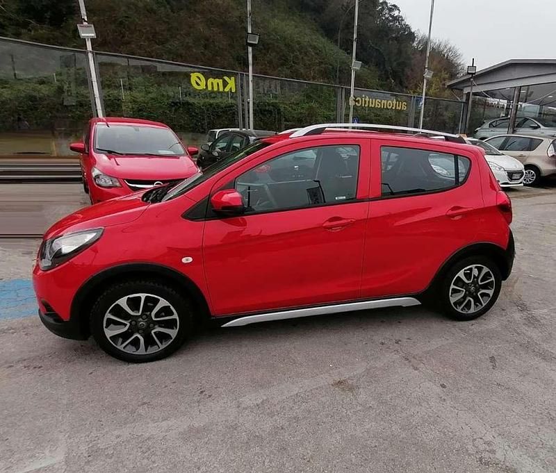 Usata Opel Karl S 75 CV (55 kW) 2018 Rosso Utilitaria