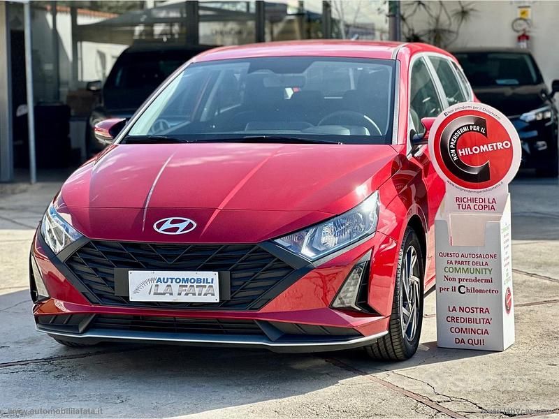 Nuova Hyundai i20 77 CV (56 kW) 2025 Verde Utilitaria