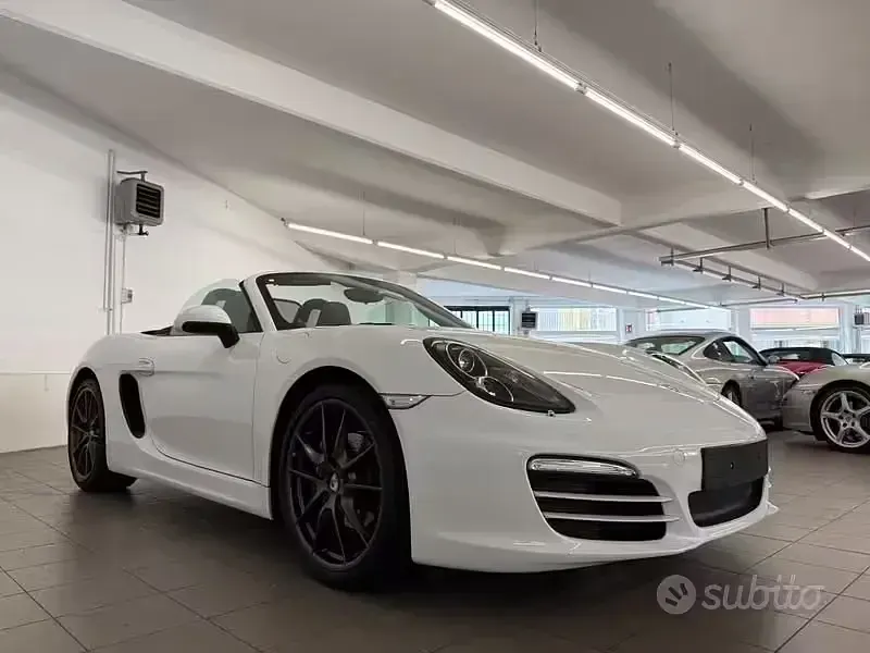 Usata Porsche Boxster 265 CV (194 kW) 2013 Bianco Cabrio