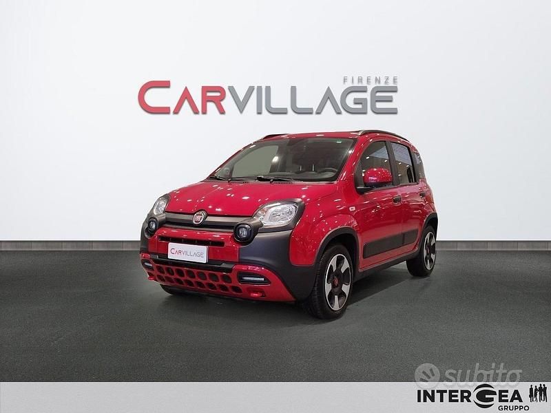 Rosso Usata 2024 Fiat Panda Cross Cross Due volumi | 12.900 € (Buon prezzo) - Immagine 1/4