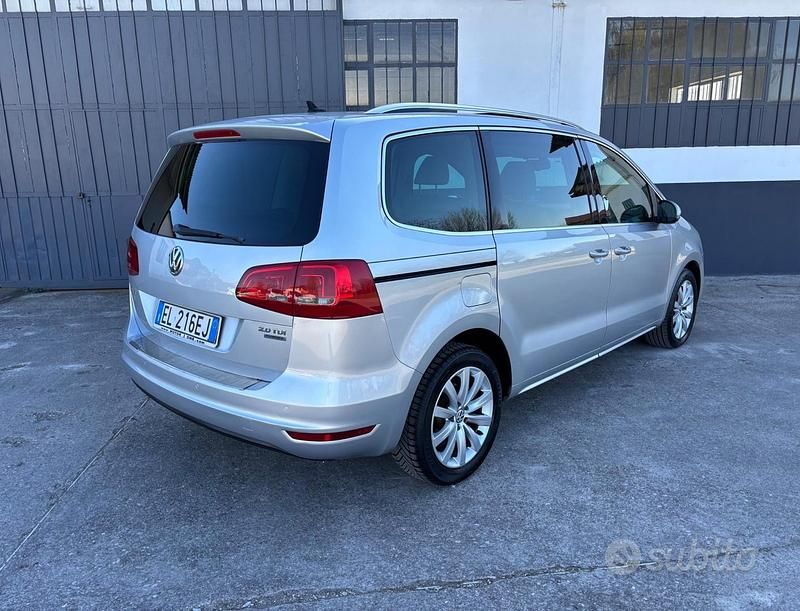 Usata VW Sharan Highline 140 CV (102 kW) 2012 Grigio Monovolume