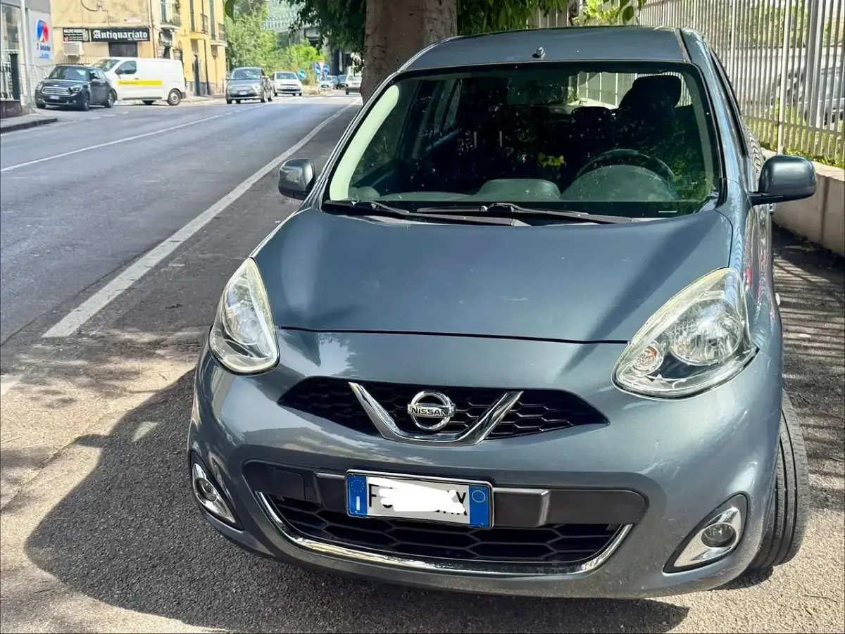 Usata Nissan Micra Visia 80 CV (58 kW) 2017 Grigio Utilitaria