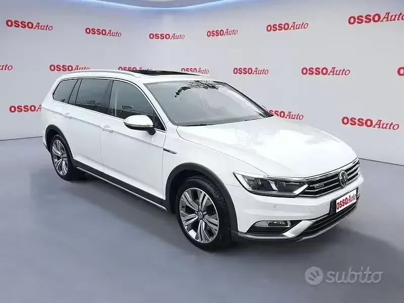 Usata VW Passat Alltrack 190 CV (139 kW) 2016 Bianco Station wagon