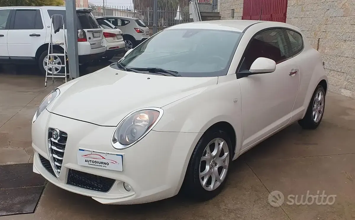 Usata Alfa Romeo MiTo Distinctive 85 CV (62 kW) 2014 Bianco Utilitaria