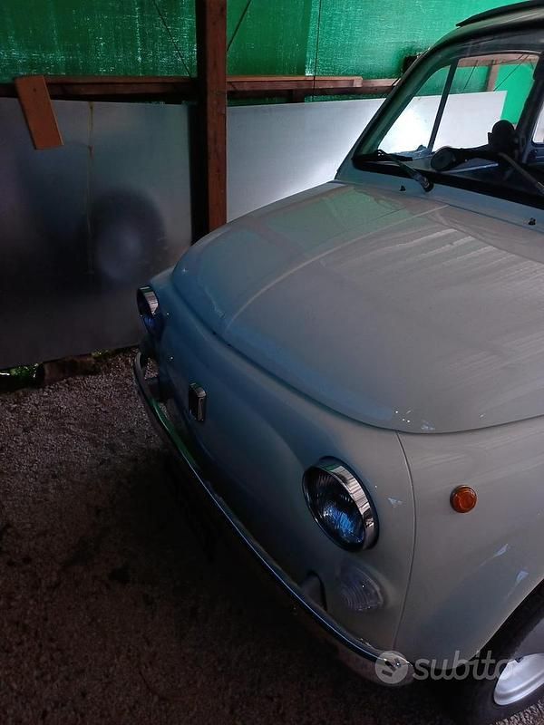 Usata Fiat 500 1970 Bianco Berlina