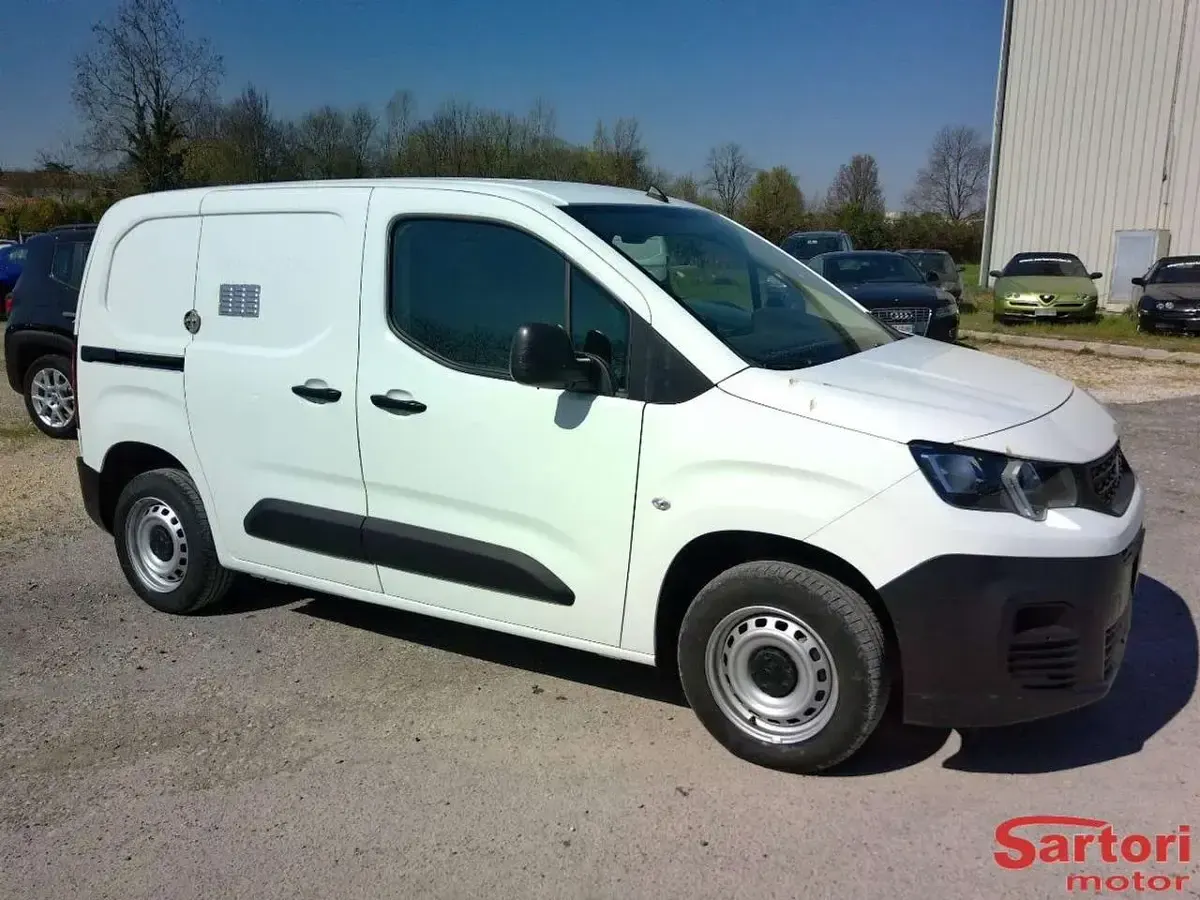 Usata Peugeot Partner 102 CV (75 kW) 2021 Bianco Monovolume