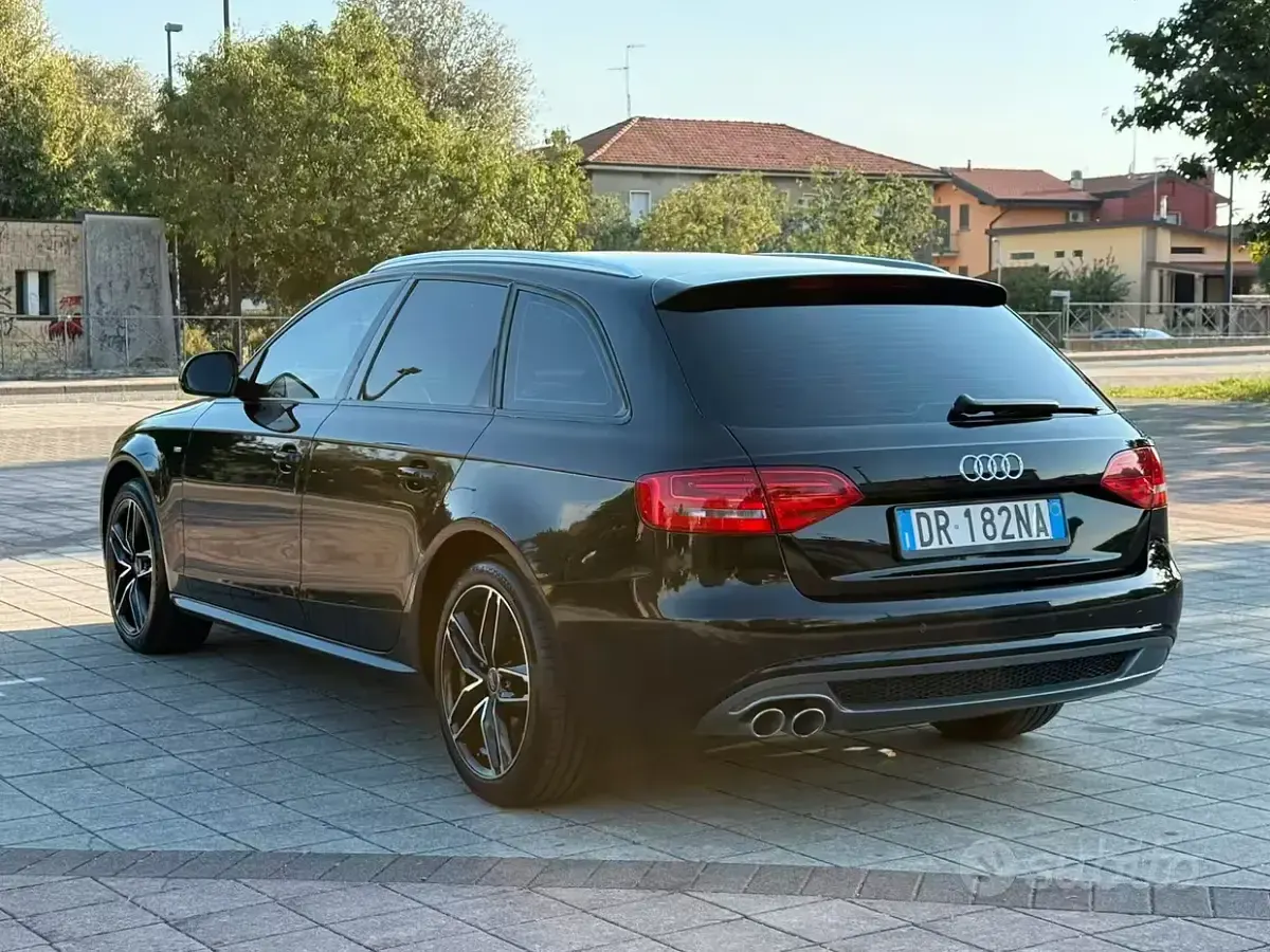 Usata Audi A4 S-Line 143 CV (105 kW) 2008 Nero Station wagon