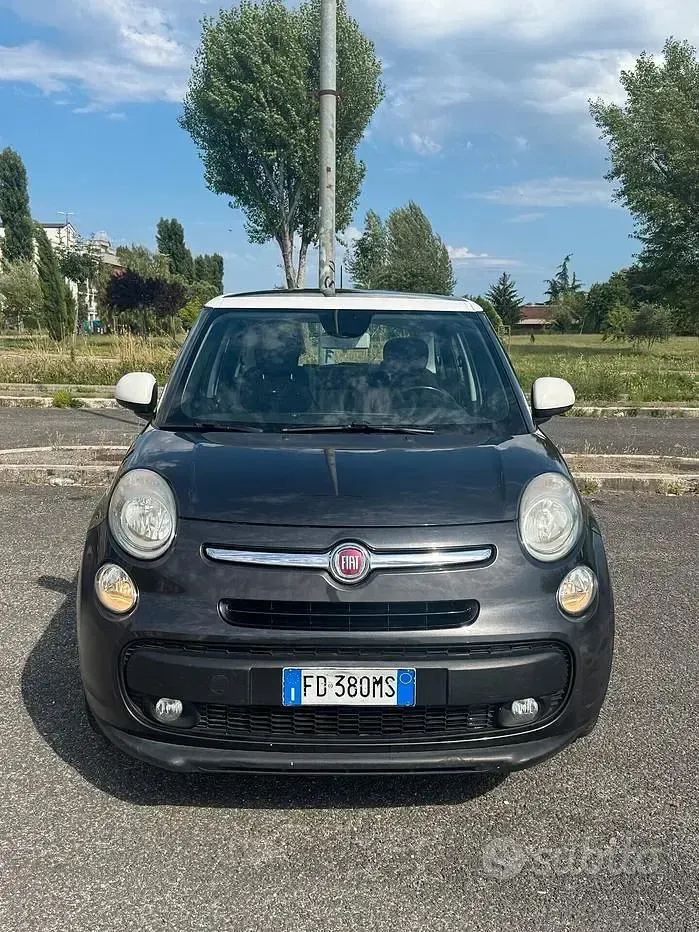 Usata Fiat 500L Lounge 95 CV (69 kW) 2016 Nero Monovolume